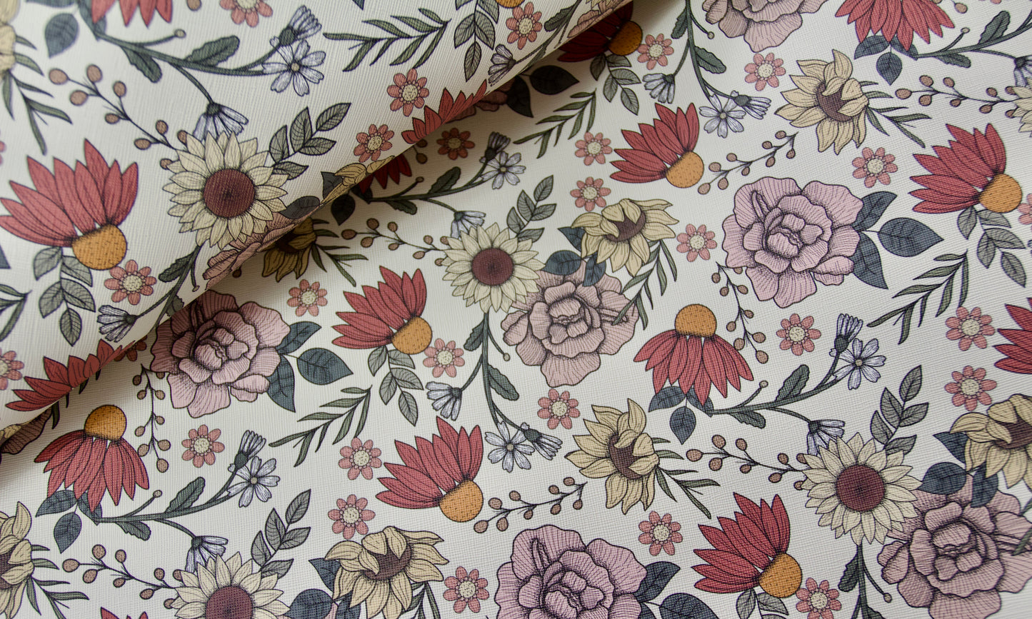 Elegant Floral | 18" Vinyl Roll