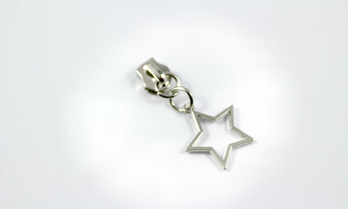 #5 Hollow Star Zipper Pulls | Pack of 2