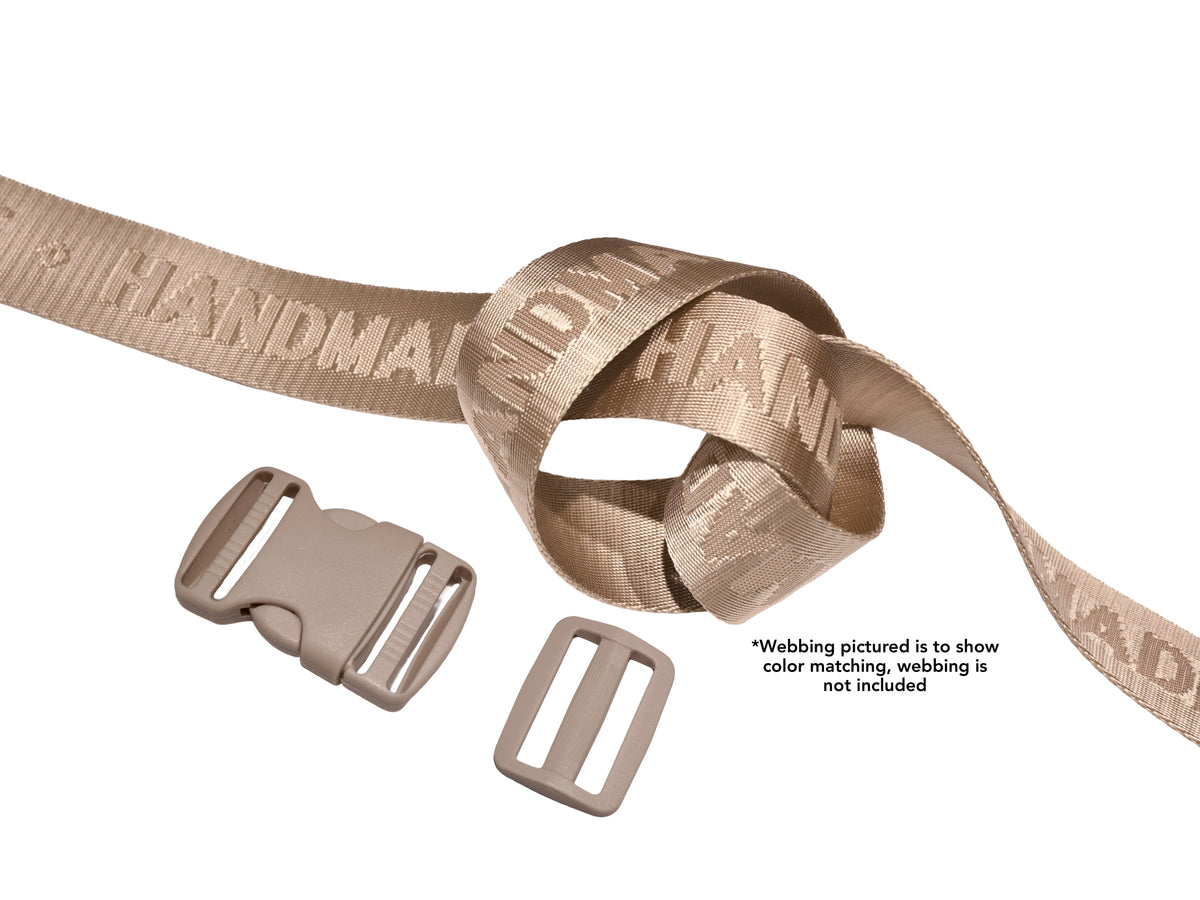 1.5" buckle and Triglide Adjuster set
