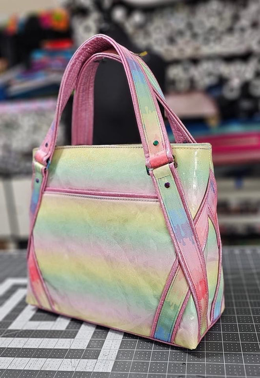 Pastel Drips Printed Webbing | 1" and 1.5"