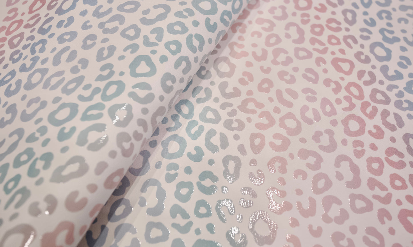 Dynamic Leopards | Rainbow Collection | 18" Vinyl Roll