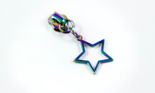 #5 Hollow Star Zipper Pulls | Pack of 2