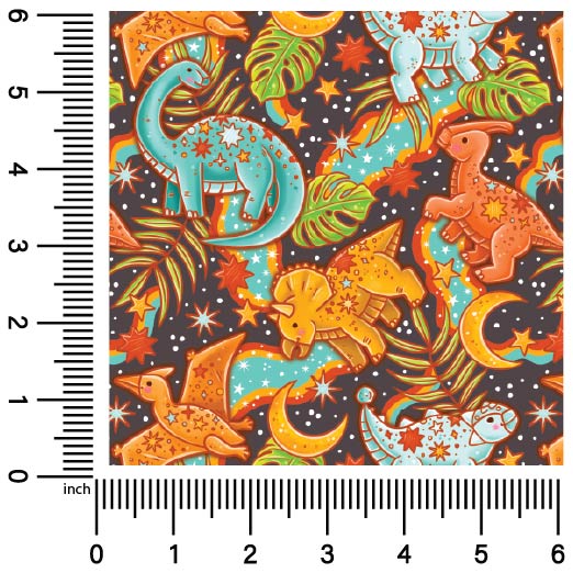 Cosmic Dino Stuffies | 18" Vinyl Roll