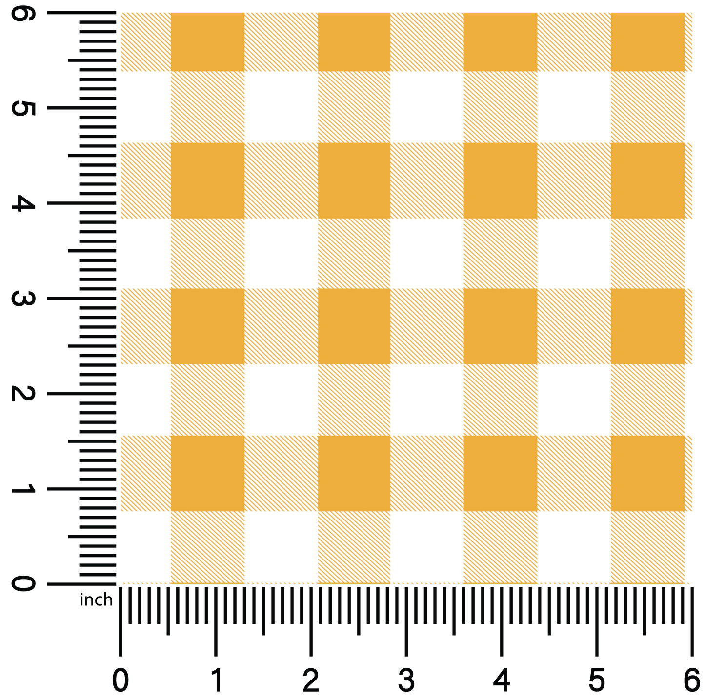 Mustard Check Plaid | 18" Vinyl Roll