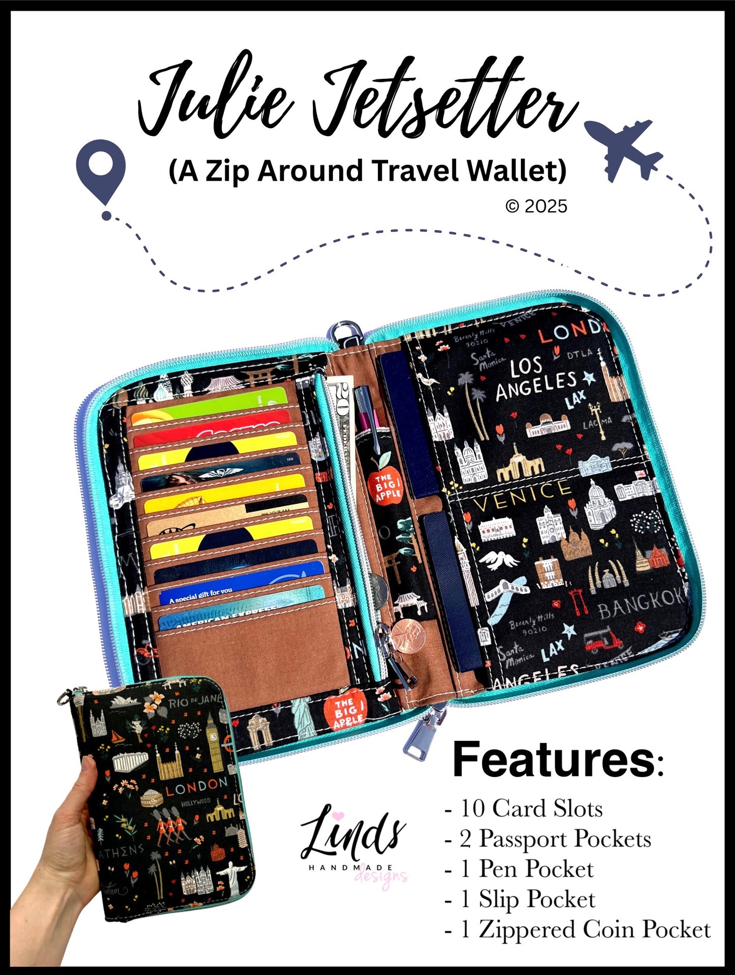 Julie Jetsetter Template Set