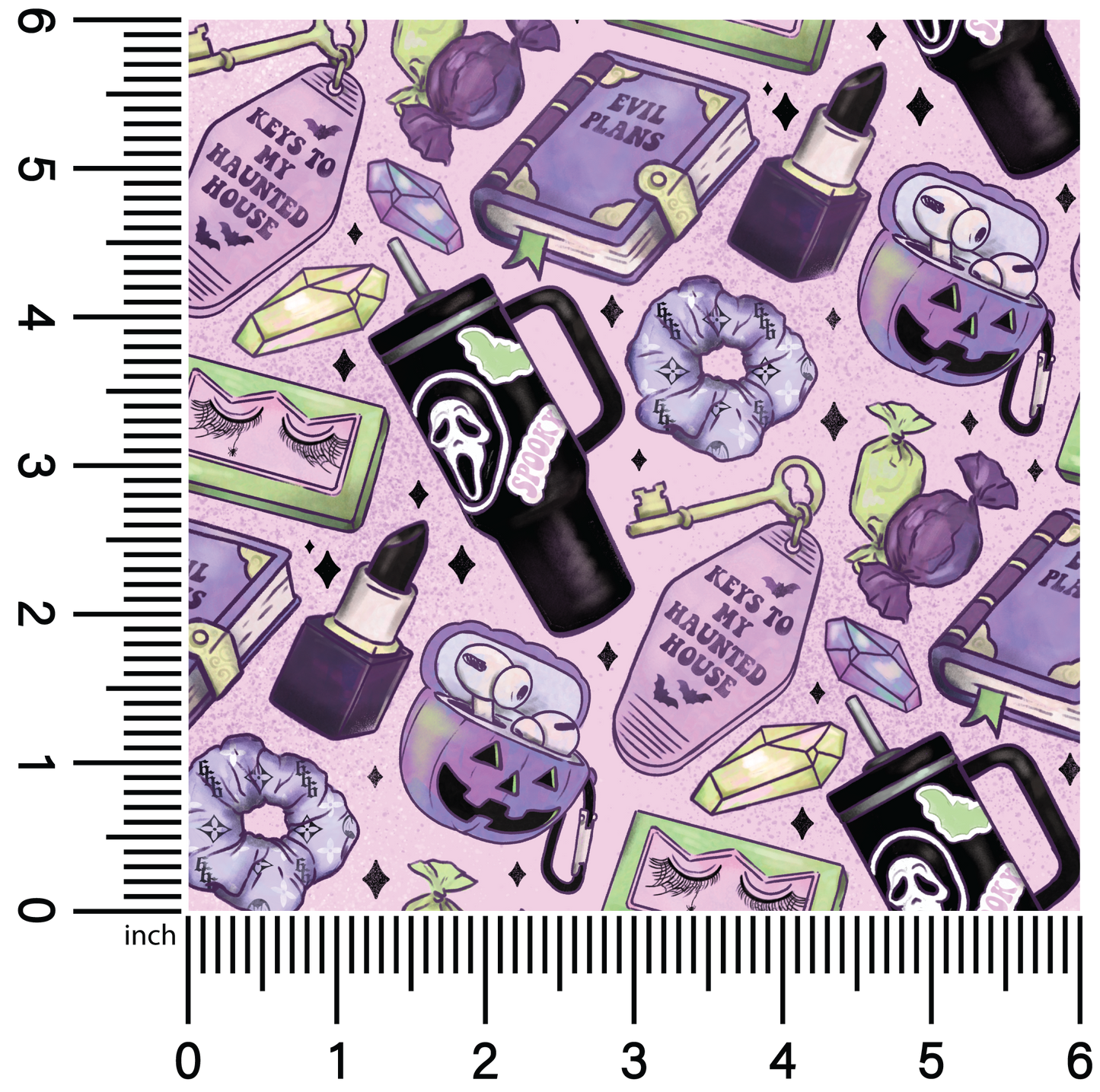 Spooky Girl Stuff | 18" Vinyl Roll