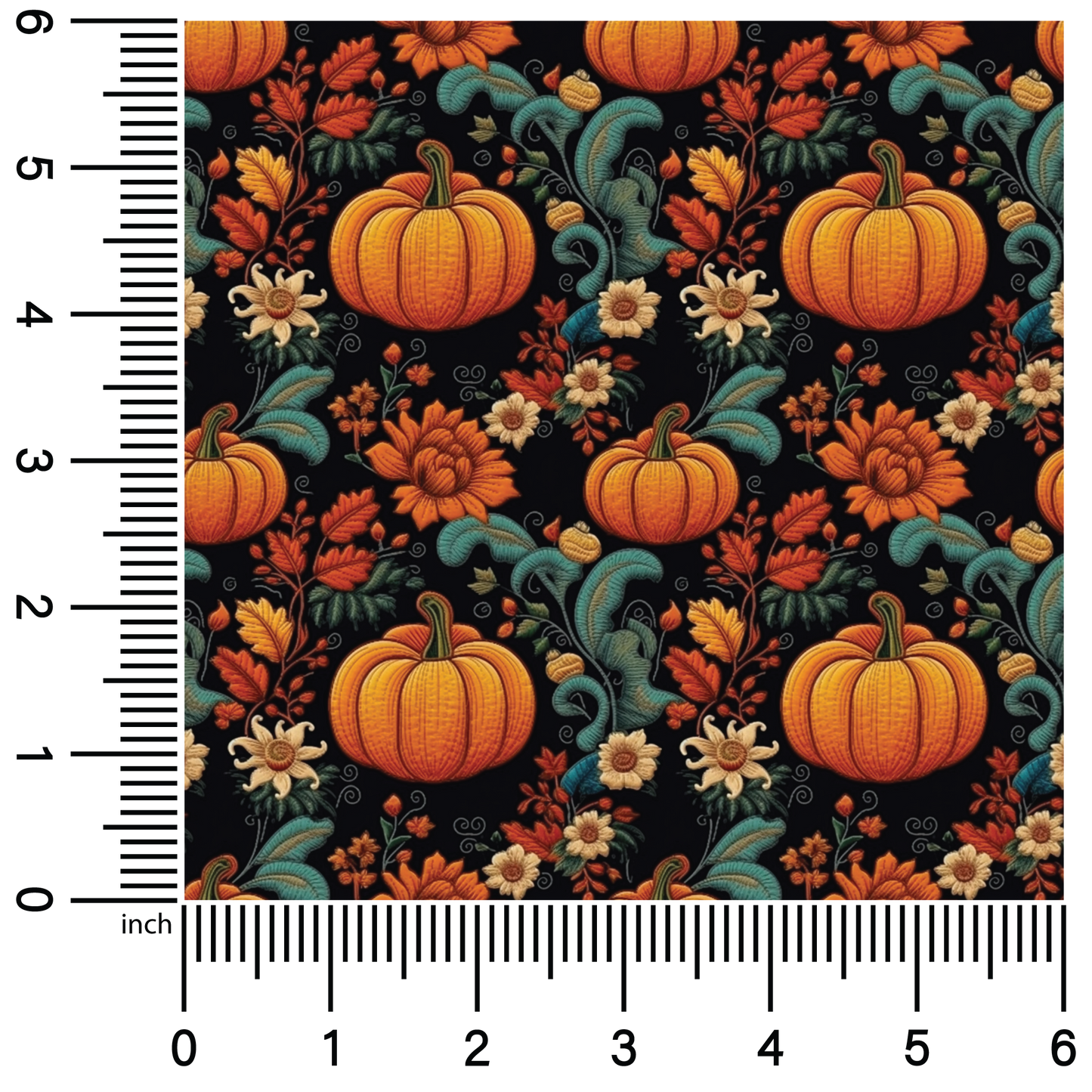 Thread Pumpkins | 18" Vinyl Roll