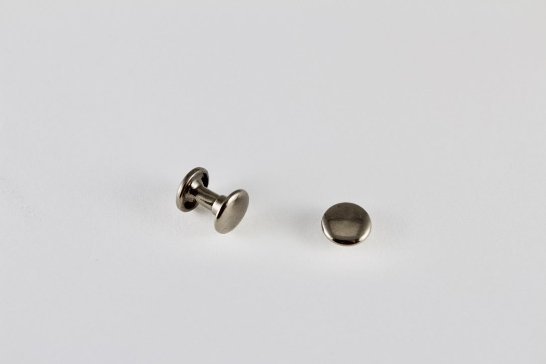 8mm Double Cap Rivets | Pack of 30