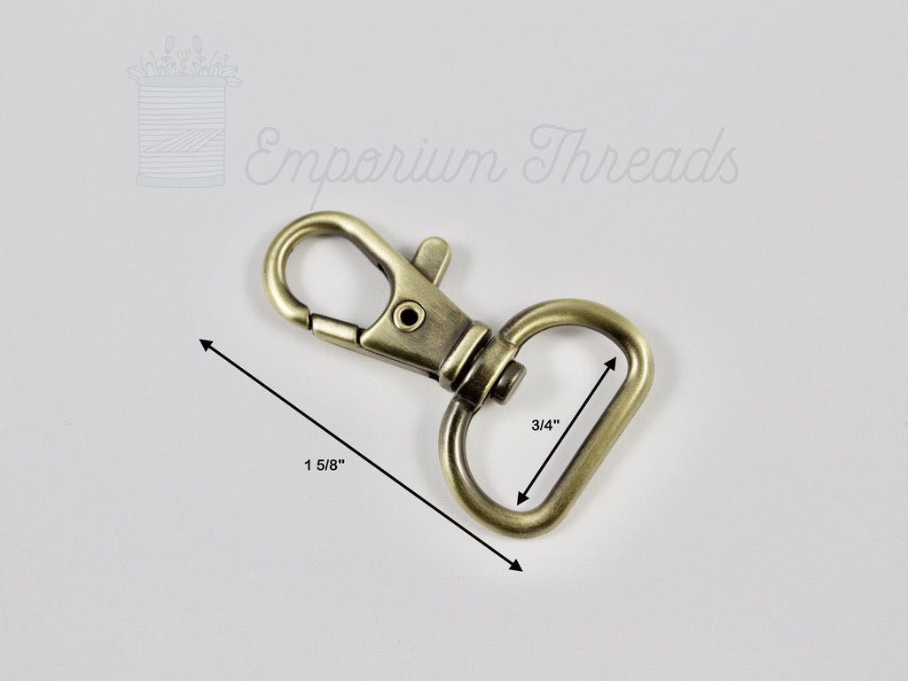 3/4" Lobster Clasps | Pack of 5