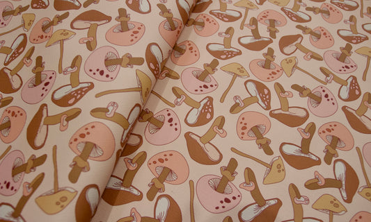 Tonal Mushroom | 18" Vinyl Roll