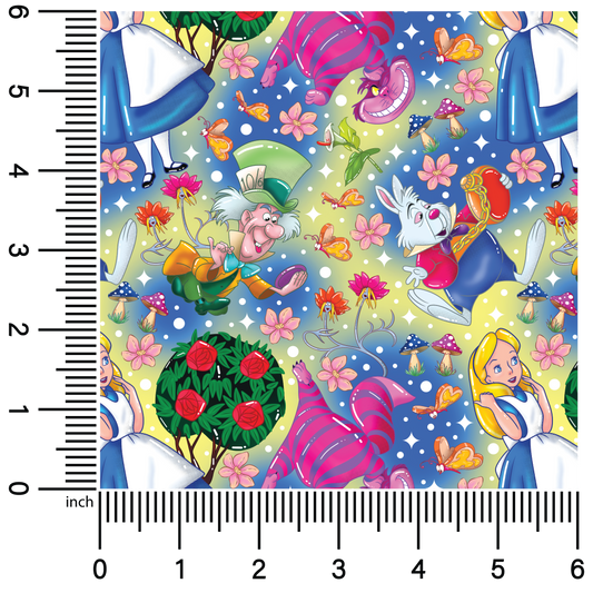 Alice Animated | 18" Vinyl Roll