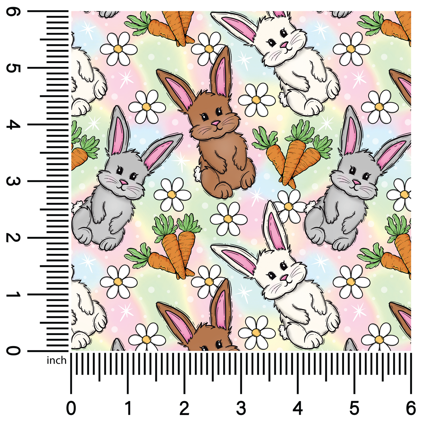 Bunnies | 18" Vinyl Roll