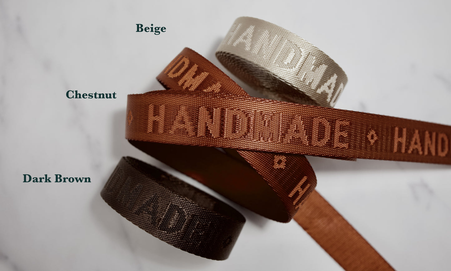 1" HANDMADE Webbing | 20 Colors