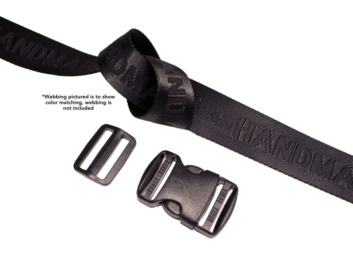 1.5" buckle and Triglide Adjuster set