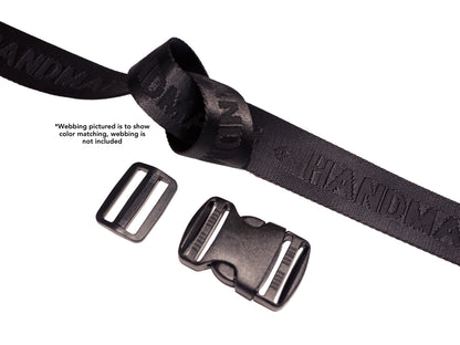 1.5" buckle and Triglide Adjuster set