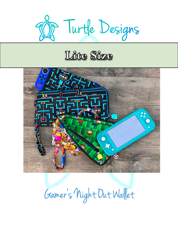 Gamer's Night Out Wallet- Switch Lite Size