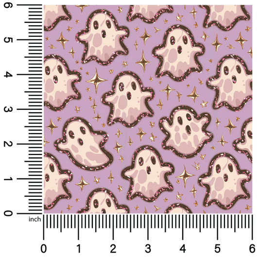 Glitter Ghosts | 18" Vinyl Roll