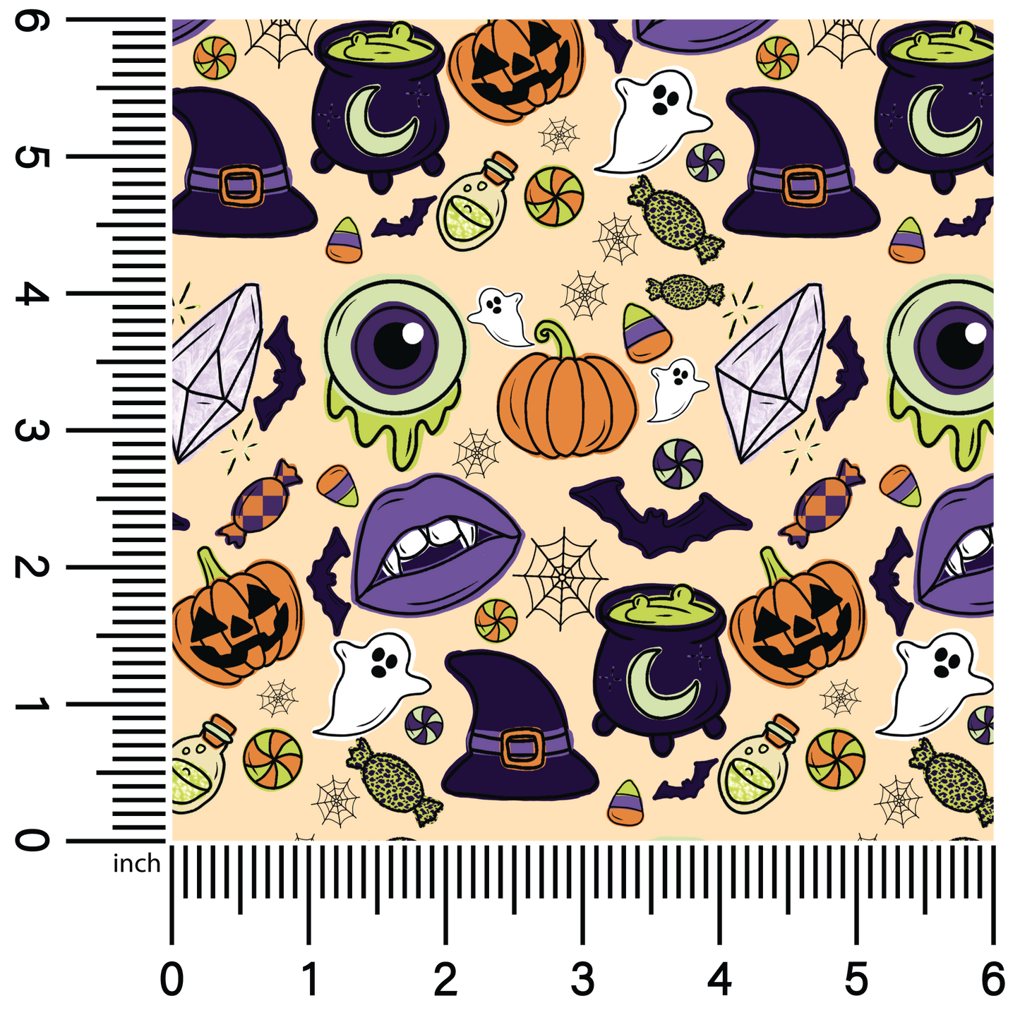 Halloween Icons| 18" Vinyl Roll