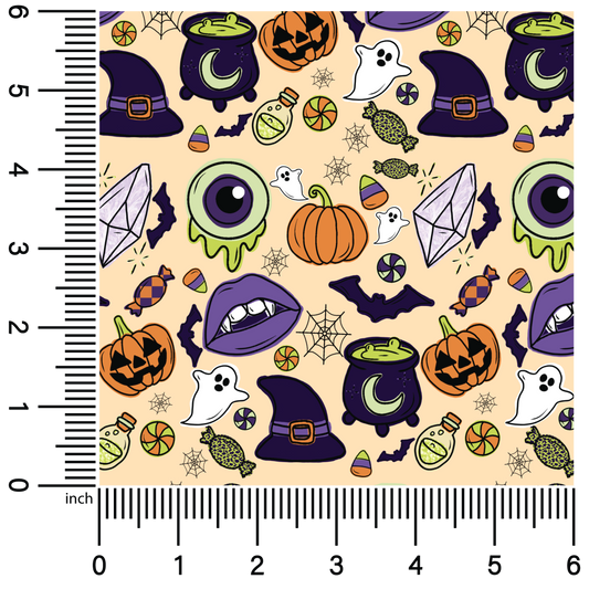 Halloween Icons| 18" Vinyl Roll