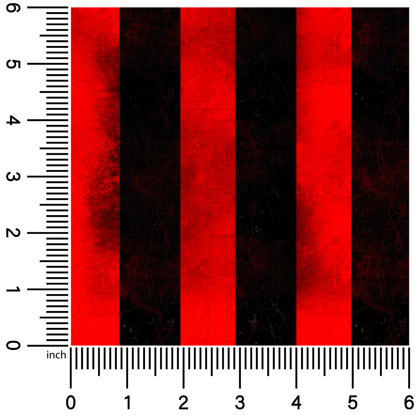 Horror Red Stripes Coord. | 18" Vinyl Roll