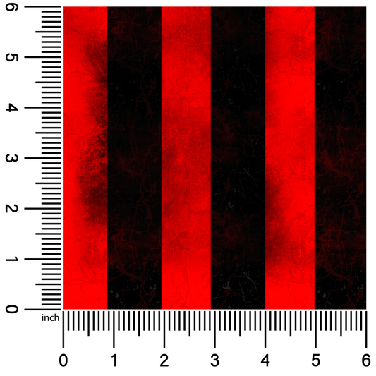 Horror Red Stripes Coord. | 18" Vinyl Roll
