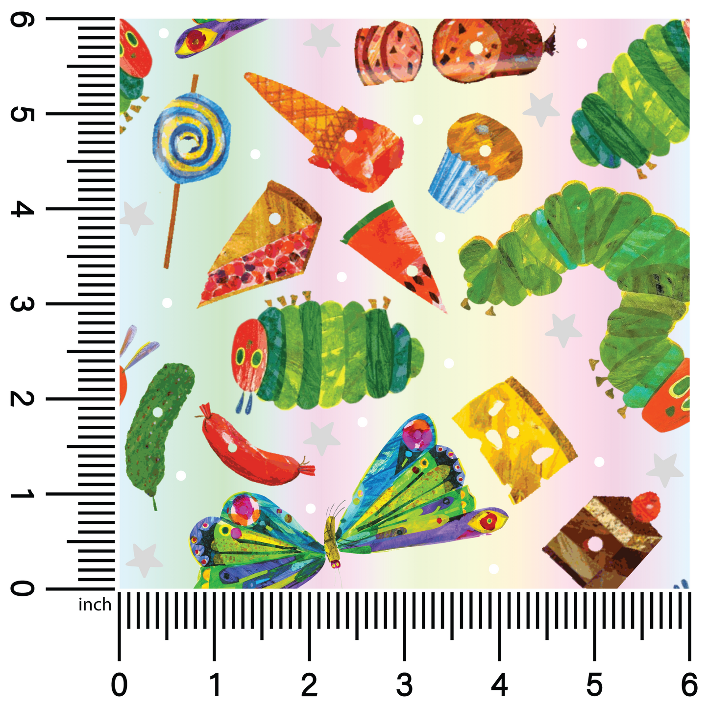 Hungry Caterpillar | 18" Vinyl Roll