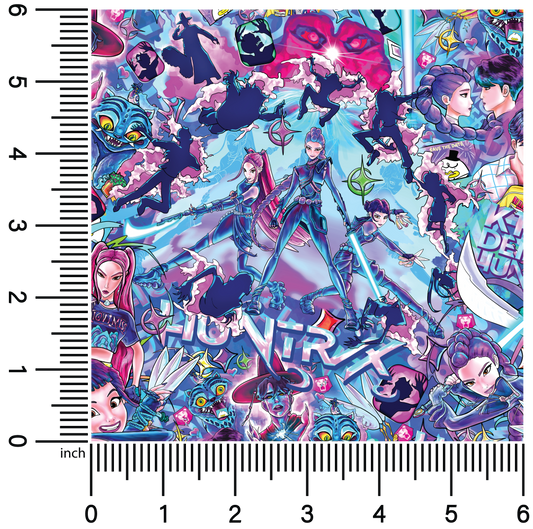 KPop Hunter Main | 18" Vinyl Roll