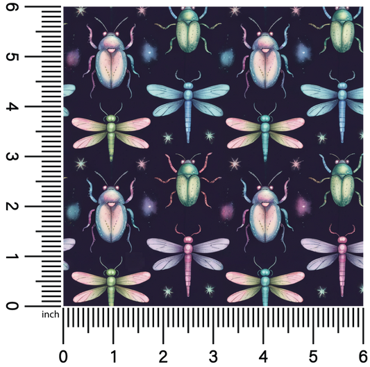 Pastel Bugs | 18" Vinyl Roll