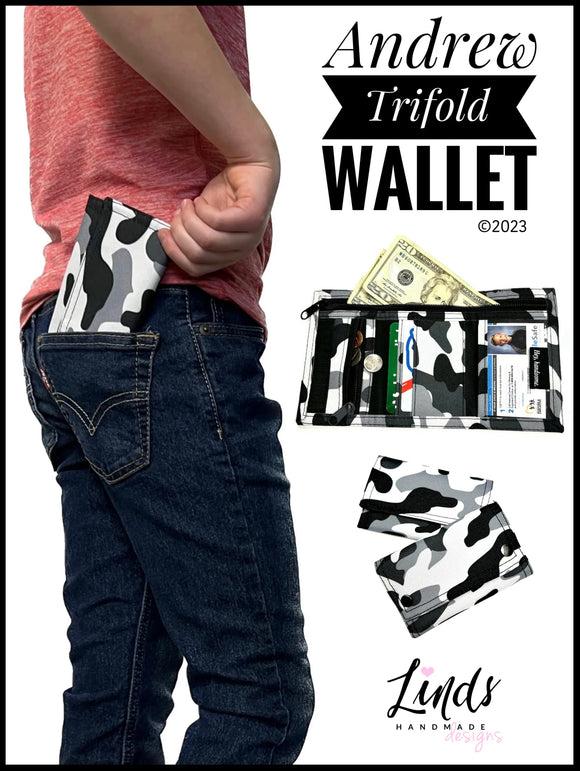 Andrew Trifold Wallet- Gotta Have it All