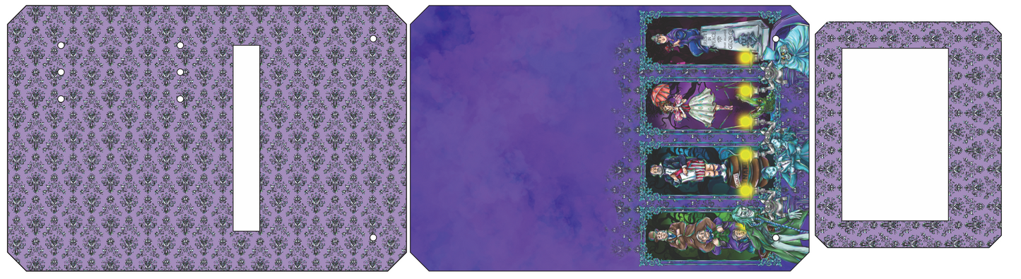 Brooke Bifold Cut&Sew - Haunted