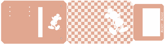 Brooke Bifold Cut&Sew - Mouse Checkers