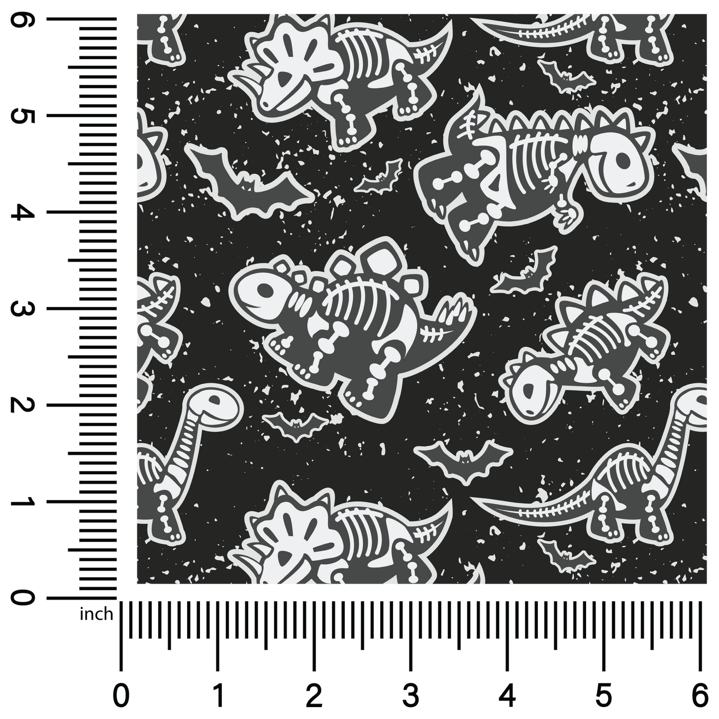 Skellie Dinos | 18" Vinyl Roll