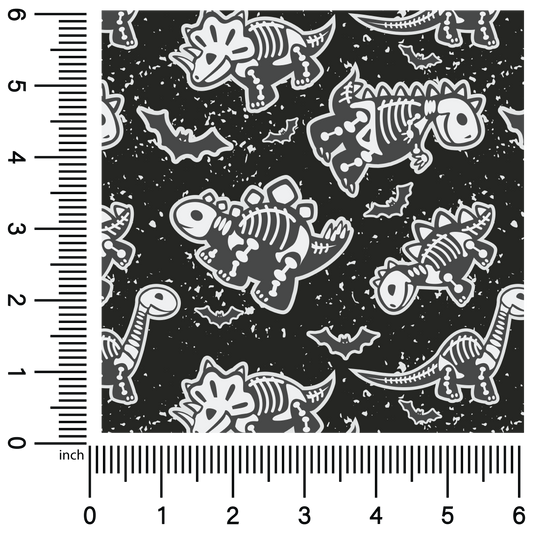 Skellie Dinos | 18" Vinyl Roll