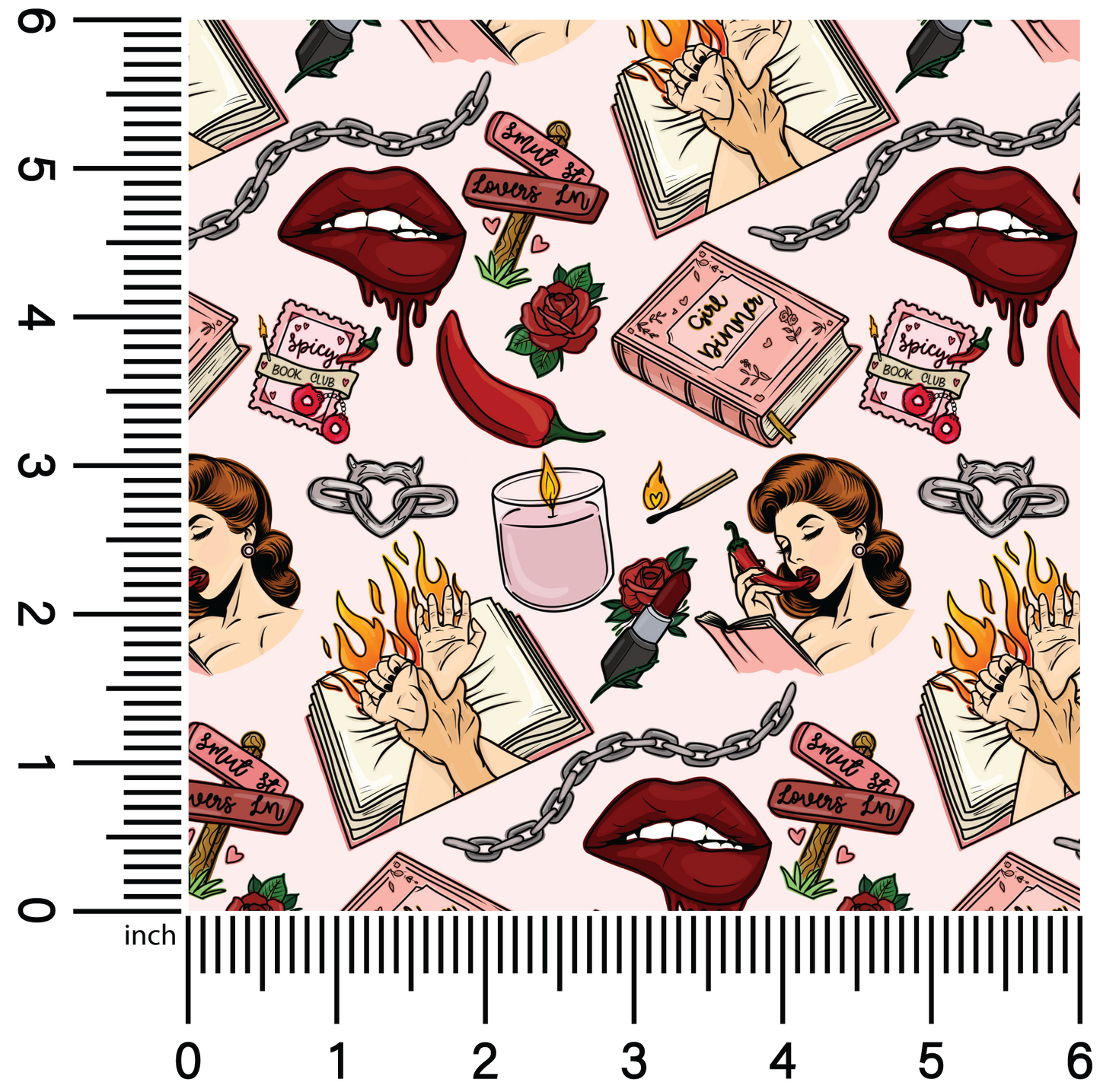 Smut Book Club | 18" Vinyl Roll