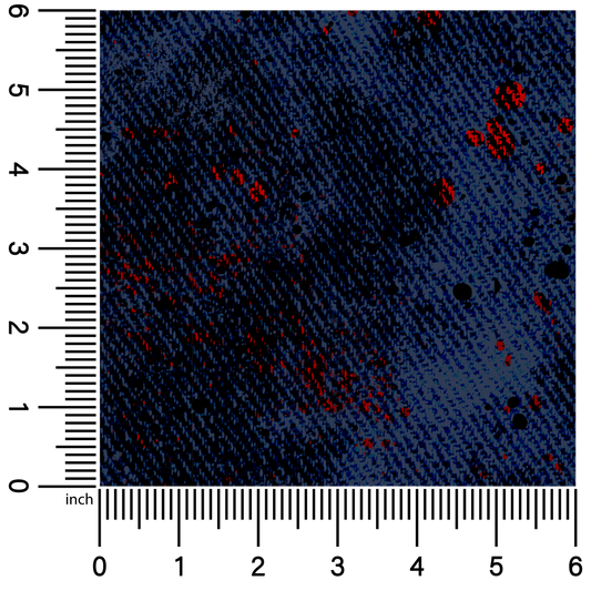 Denim Splatter Coord. | 18" Vinyl Roll