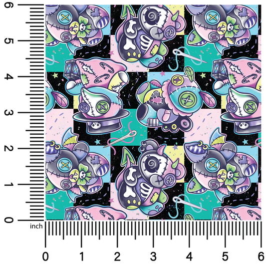 Spooky Plushies | 18" Vinyl Roll