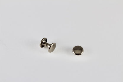 8mm Double Cap Rivets | Pack of 30