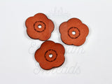 Adult Sweary Rivet on Flowers in Leather Add on