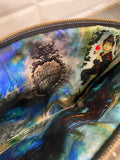 Spooky Mansion 2 Pocket Wristlet
