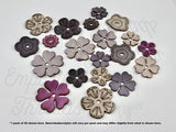 Rivet on Flowers in Leather