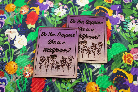 2pack She's a Wildflower Statement Tags