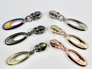 Dangle Oval Zipper Pulls | Pack of 2