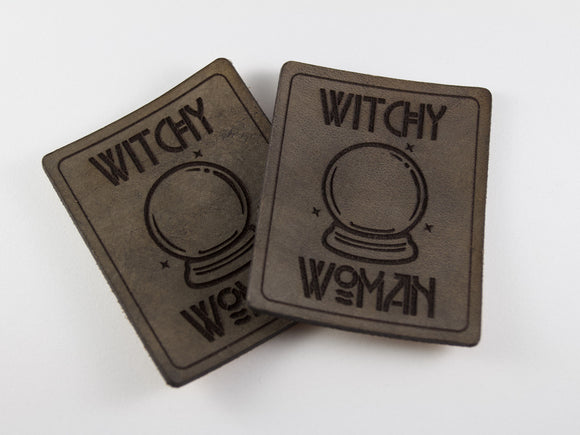 2pack Witchy Woman Statement Tags
